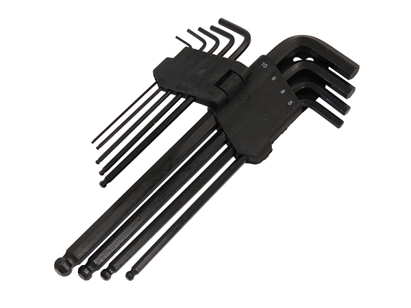 Ball End Extra Long Hex Key Set