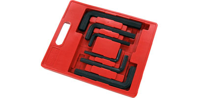 Hex Key Set with Large Sizes
