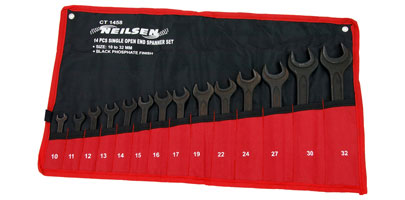 Single Open Ended Spanner Set