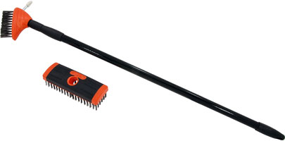 Wire Brush Set with Extending Pole