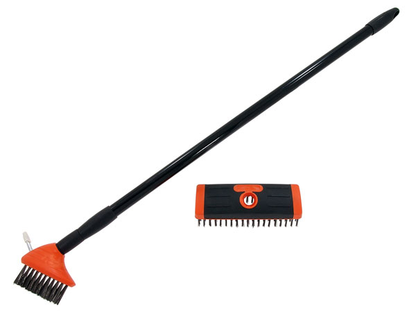 Wire Brush Set with Extending Pole