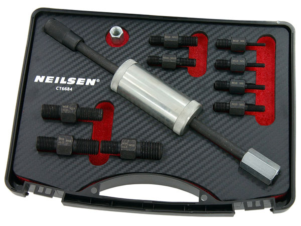 Slide Hammer Extractor with Thread Adaptors