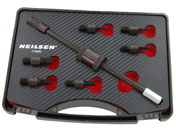 Slide Hammer Extractor with Thread Adaptors