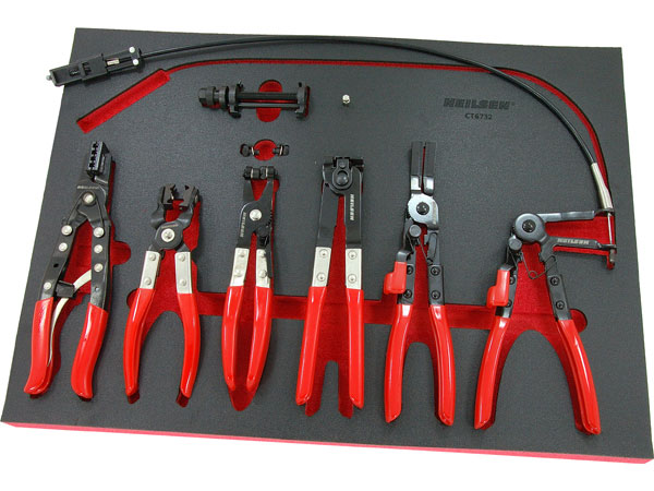 Hose Clip Pliers - 10 Piece Set