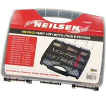190 Piece Hitch Pin Assortment Box