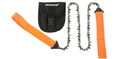 Pocket Chainsaw with Paracord Handle