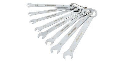Extra Thin Short Form Spanner Set