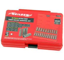 Extra Deep Twist Socket Removal Set 