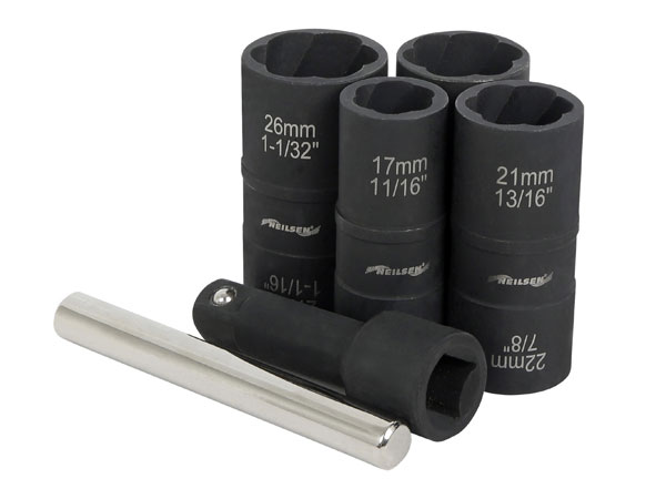 Stud Bolt or Nut Extractor Set