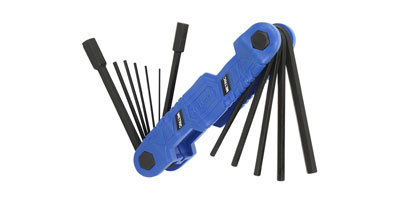 Heavy Duty Folding Hex Key Set