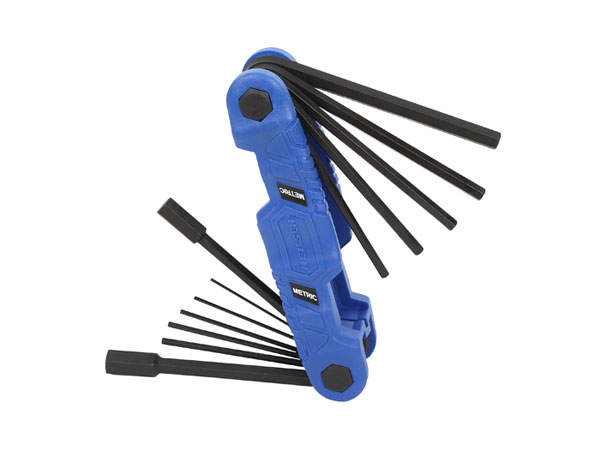 Heavy Duty Folding Hex Key Set