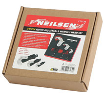 Quick Adjustable Wrench Head Set 