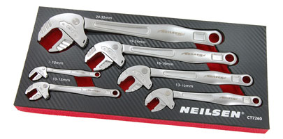 Clamp Ratchet Wrench Set