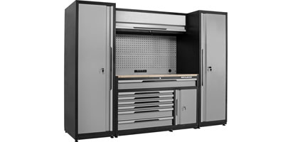 Flat-Pack Garage Storage Installation