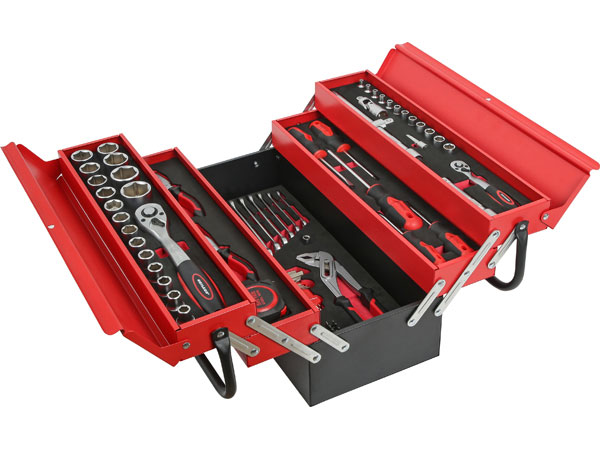 5 Tray Tool Box with Tools