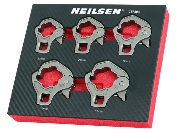 Ratchet Flare Nut Wrench Set