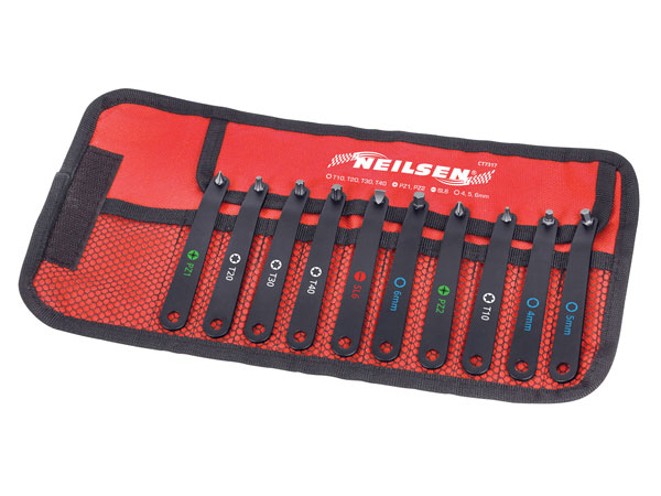 Ultra Low Profile Offset Screwdriver Set 